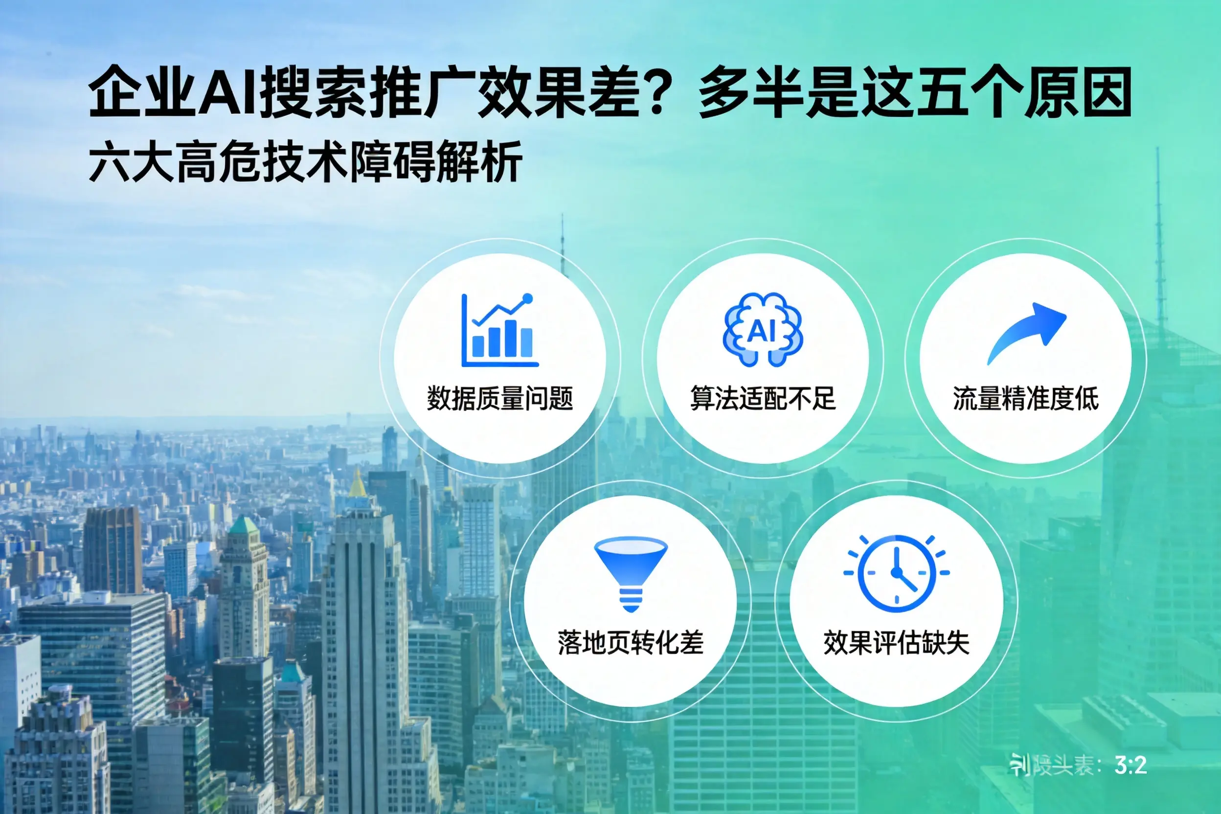 洮北企业AI搜索推广效果差？多半是这五个原因